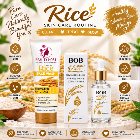 Rice Skincare Deal – Face Wash & Serum