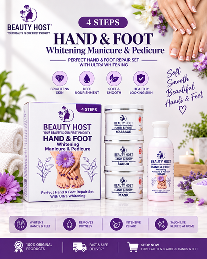 Beauty Host Manicure Pedicure Facial Kit