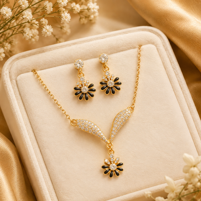 Classic Locket Jewelry Set