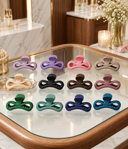 Premium Hair Clutcher Pack of 12 Pieces