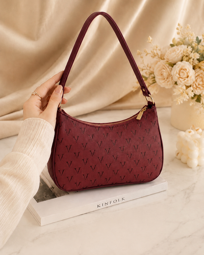 Trendy Moon Design Shoulder Bag
