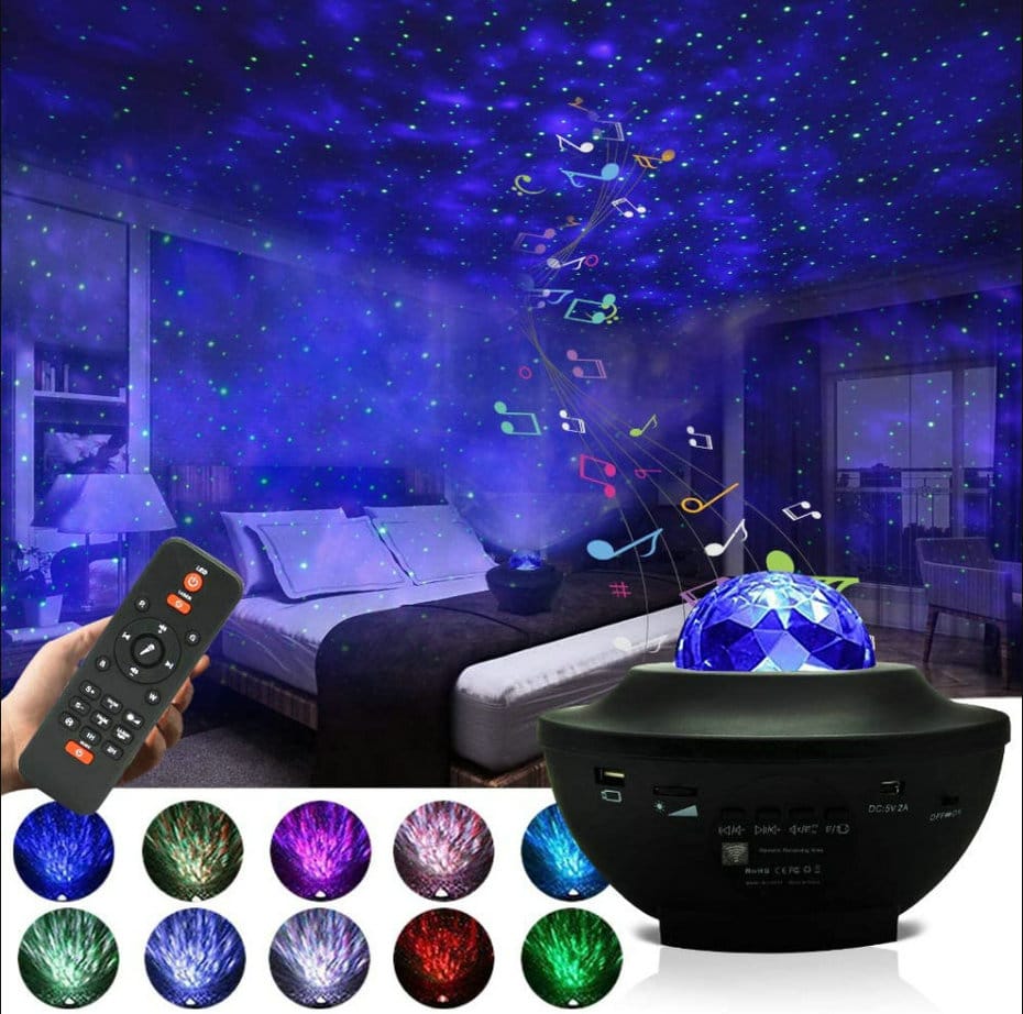 Planet Galaxy Projector With 6 Lenses
