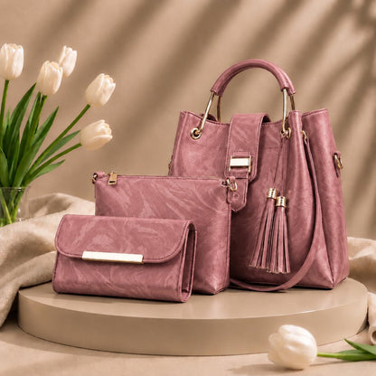 Premium Quality 3 Pcs Shoulder Bag Set